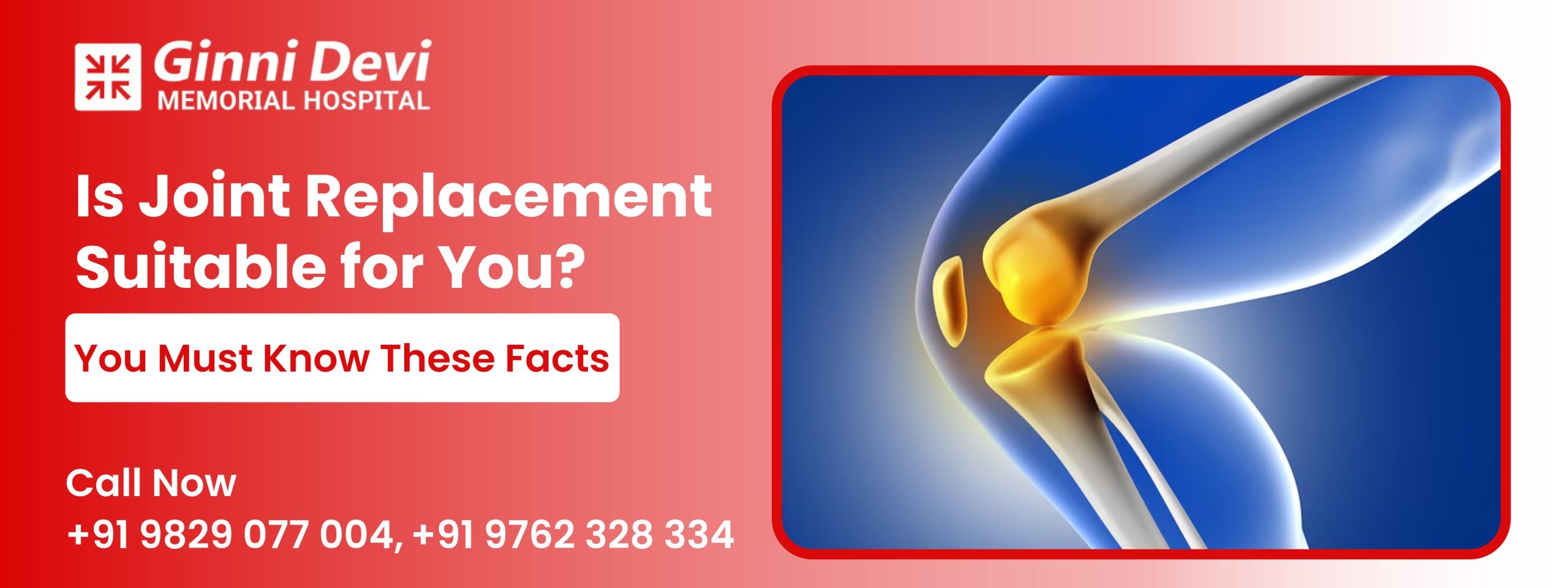 Is Joint Replacement Suitable for You You Must Know These Facts